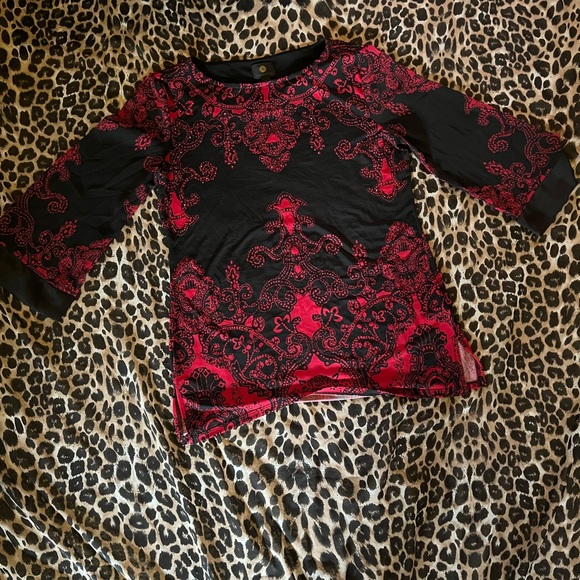 JM Collection blouse - Picture 2 of 2